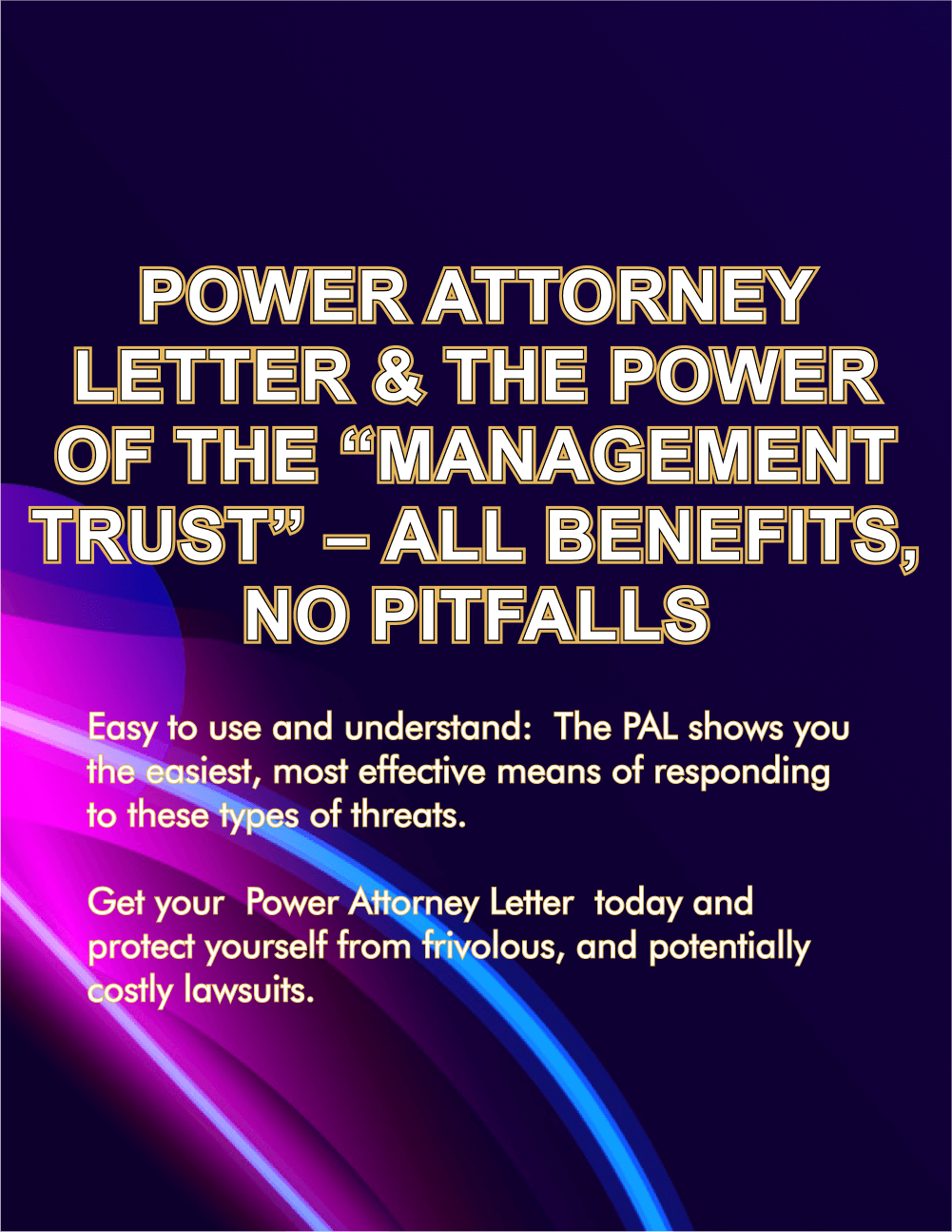 Power of Attorney for Asset Management