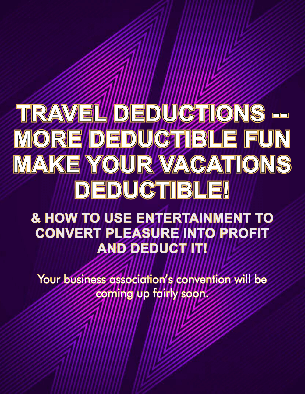 Travel Tax Deductions