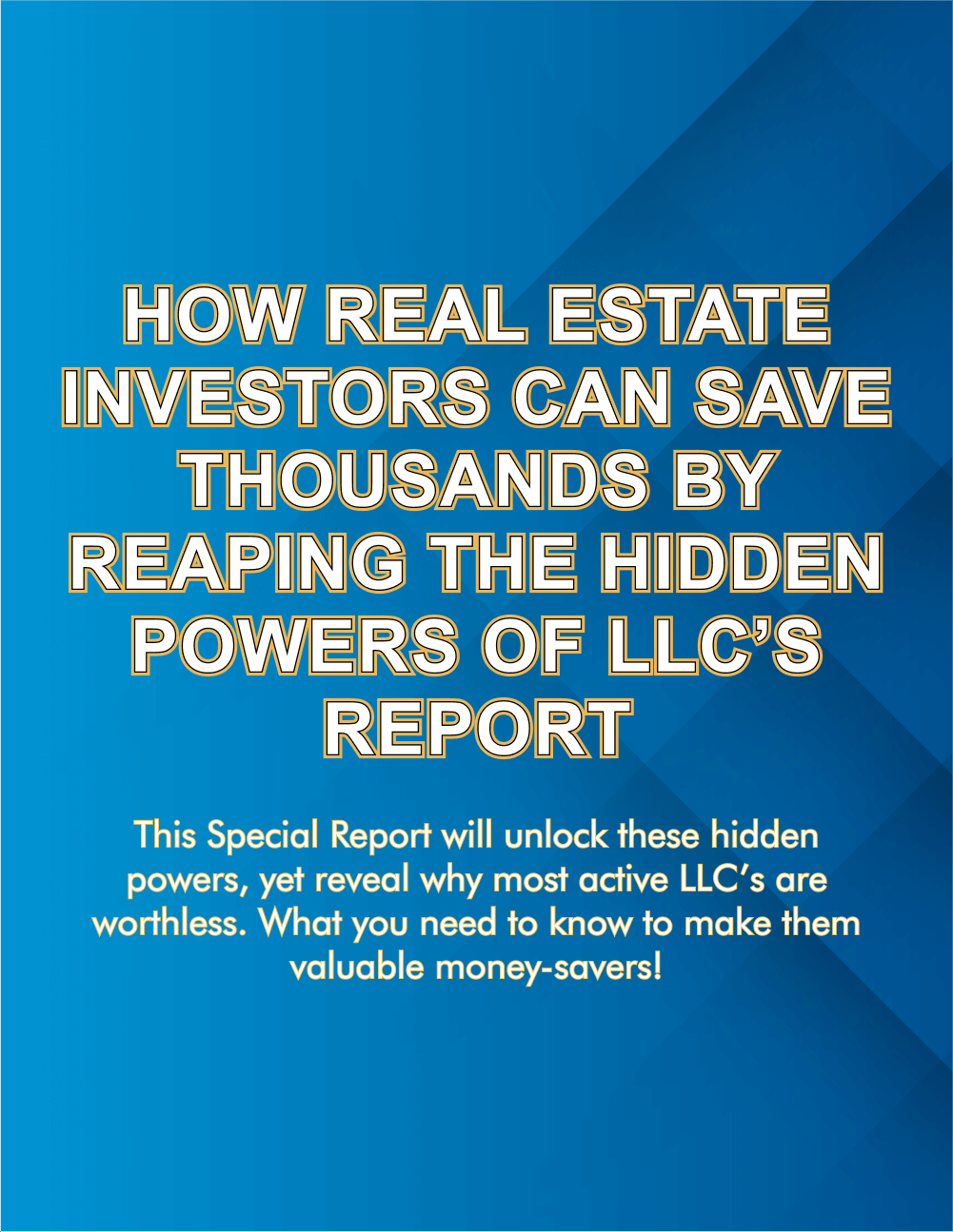 Real Estate LLC Benefits